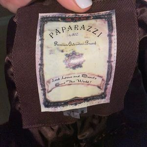 Brown Embroidered Coat